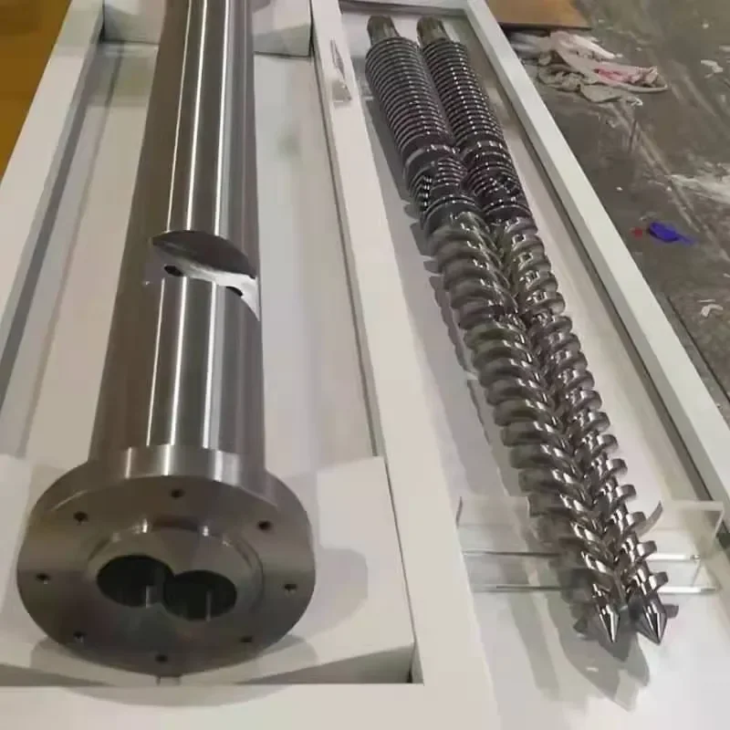 Tongda 38CrMoAlA High-quality Alloy Structural Steel Extruder Barrel Screw for Processing of PVC PE PP ABS TPE and Other