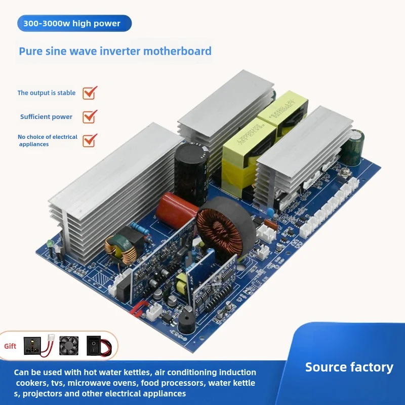 12v dc para 220v ac 600w 1000w 3000 5000w inversor de energia híbrida solar placa de controle de circuito pcb pcba mpcb conjunto de placa-mãe