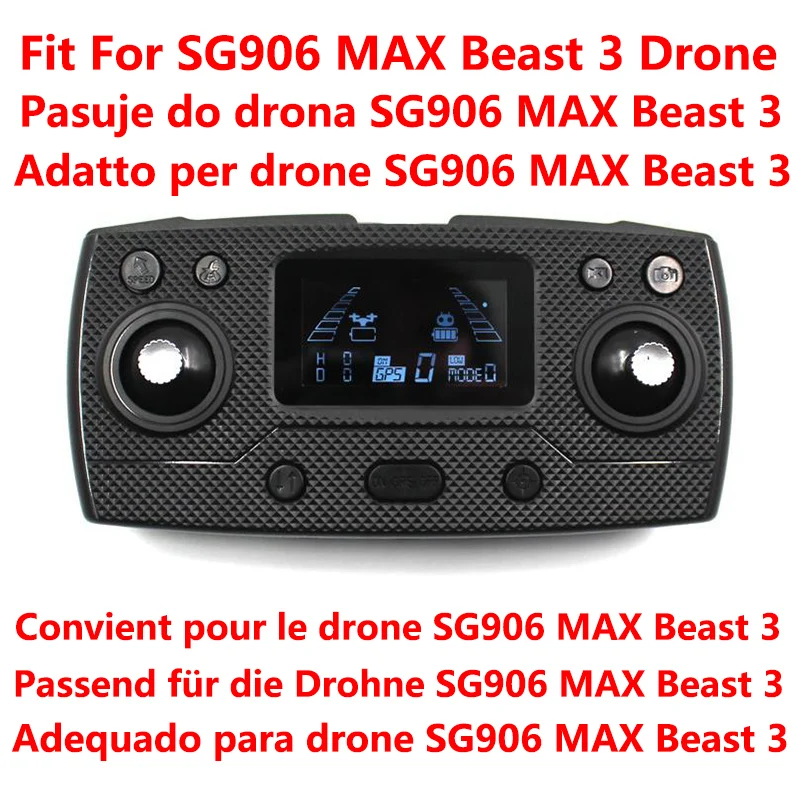 Nadajnik zdalnego sterowania do ZLL ZLRC SG906 SG908 MAX MAX1 Beast 3 3+ RC Drone Quadcopter Części zamienne Akcesoria