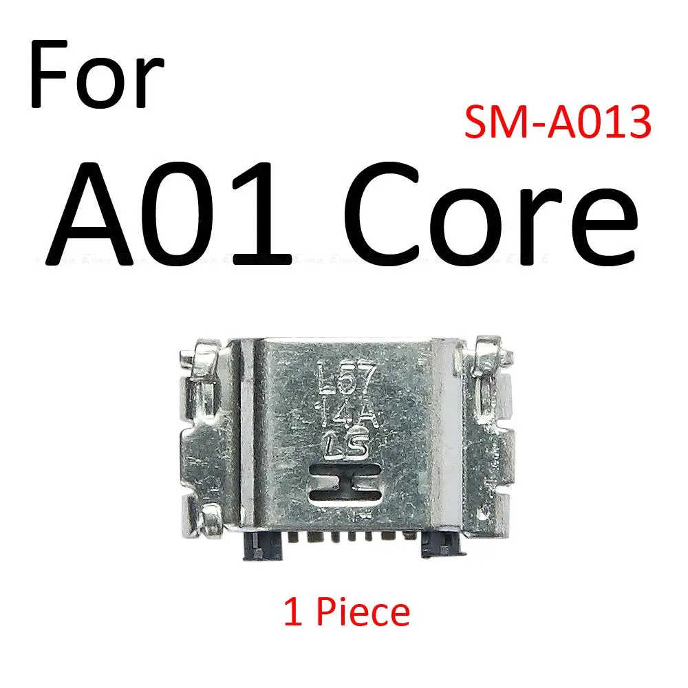 Type-C Micro USB Jack Connector Socket For Samsung Galaxy A01 Core A015F A015U A11 A31 A51 A71 Charge Charging Dock Plug Port view 6