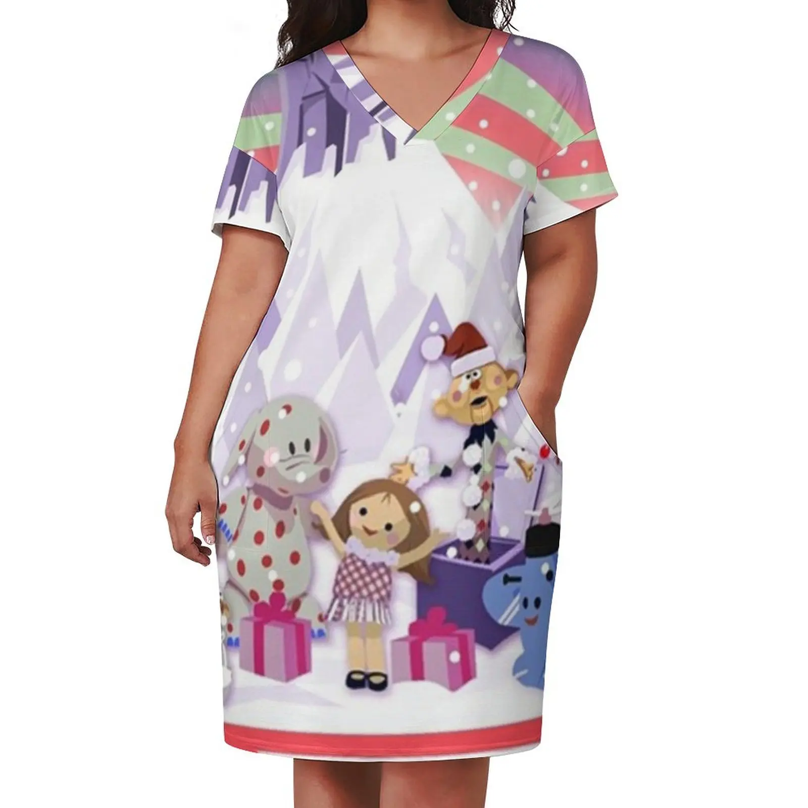 Island of Misfit Toys Loose Pocket Dress Long dresses summer dresses