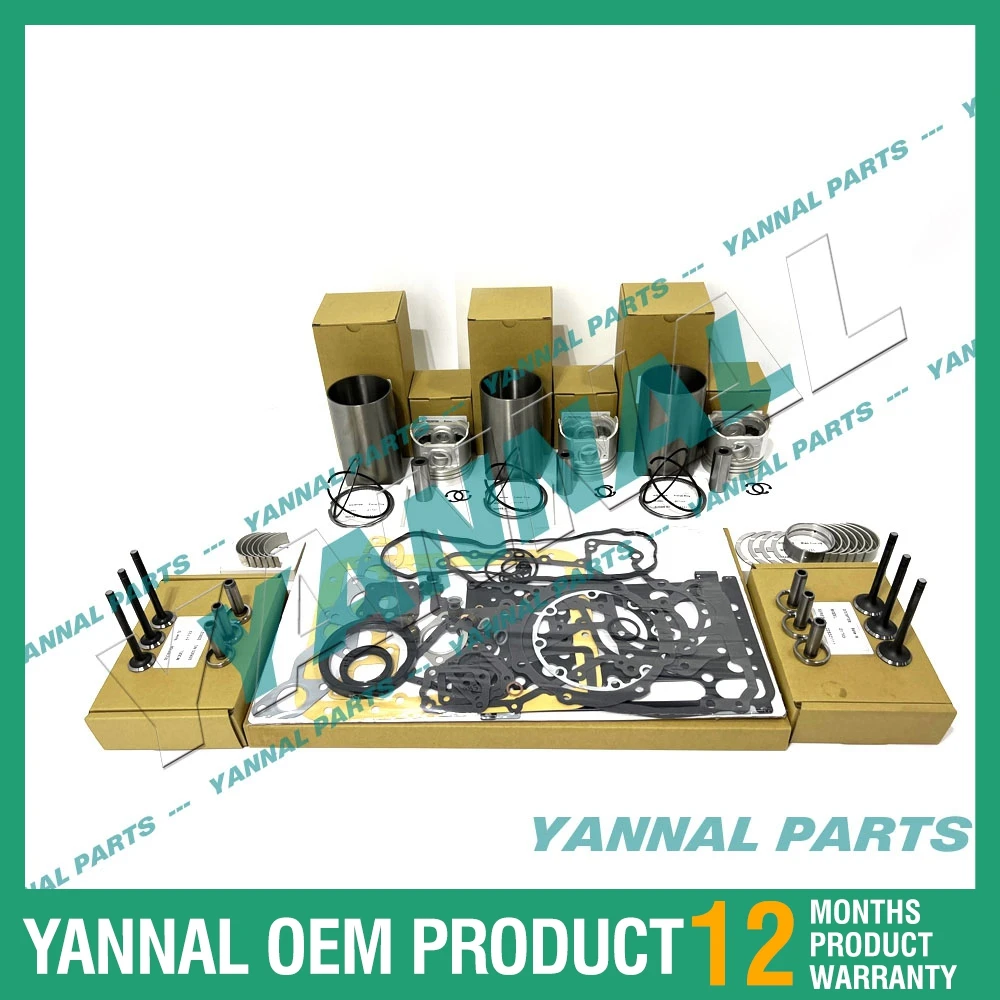 

3TNB84 Overhaul Rebuild Kit for Yanmar Komatsu FX225 Engine Parts