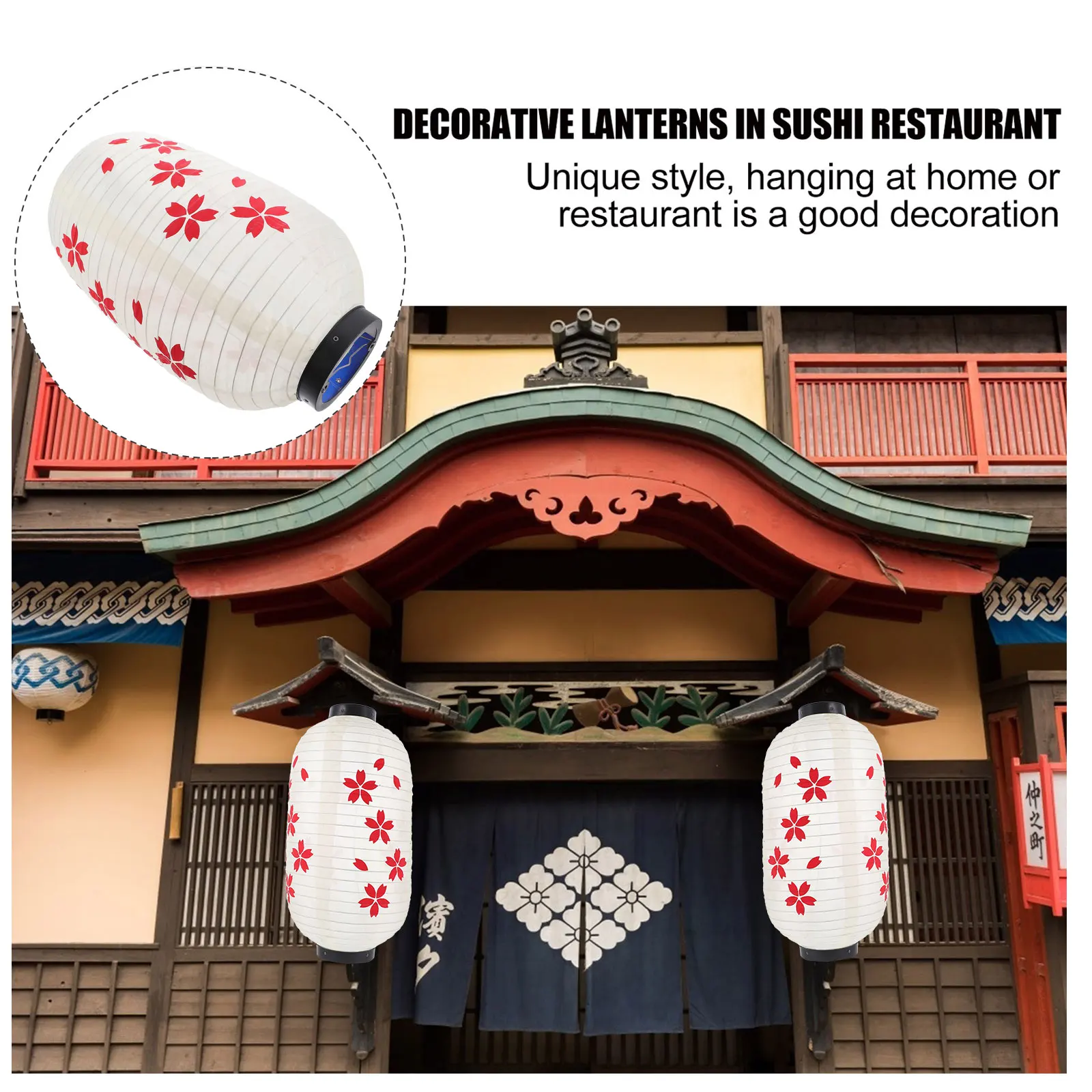 

Silk Cloth Lanterns Decoration Fall Home Garden Party Wedding Baby Shower Festive Hanging Lamp Decor Reusable