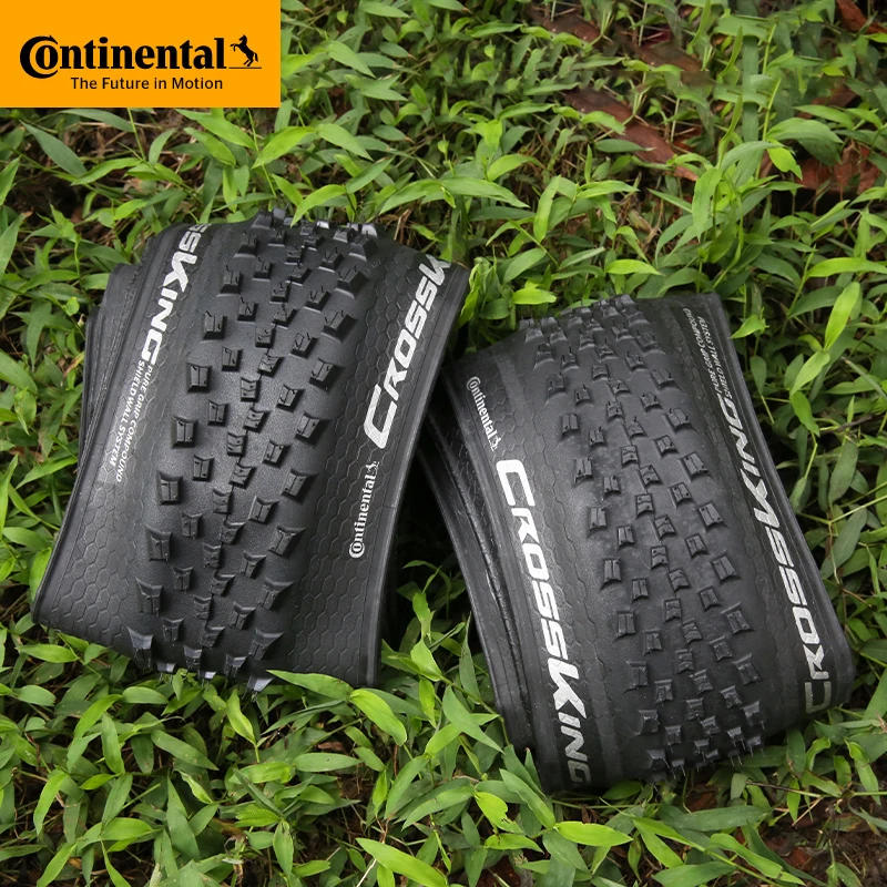 Cross King MTB 29x2.3 Tubeless Folding Tyre 3/180 TPI 54PSI Bicycle Mountain Tire Shieldwall System E-25 Continental White Logo