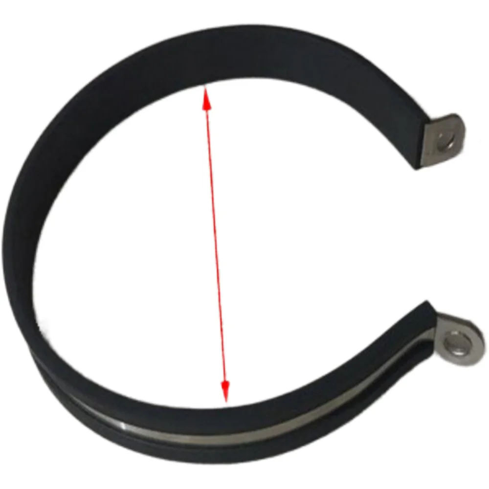 50/57/60/60/65/70/75/80/85/90/100/105/110/140 mm Motorcycle Exhaust Pipe Muffler Holder Clamp Fixed Ring Support Round Bracket