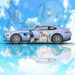 Yosuga no Sora Anime Girl Car Accessories Body Sticker Anime Itasha Car Side Decal Sticker Body Sticker Car Decoration Stickers