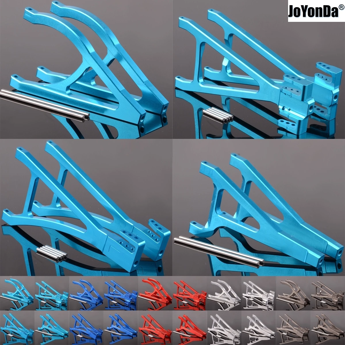 #5331 #5332 #5333 Aluminum Front Rear Upper Lower Left Right Suspension Arms for RC Traxxas 1/10 Revo® 53097-3 Summit 56076-4