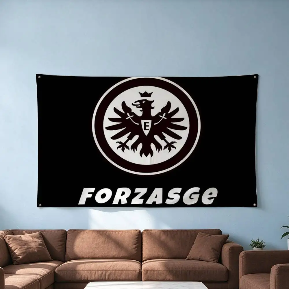 Eintracht F-Frankfurt F-Famous  Flags for Bedrooms Home Decor Items Outdoor Decors Garage Decoration Flaga