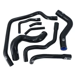 Silicone Radiator Hose Kit FOR BMW E34 M30 6CYC 525 528 530 89-95 (8Pcs)