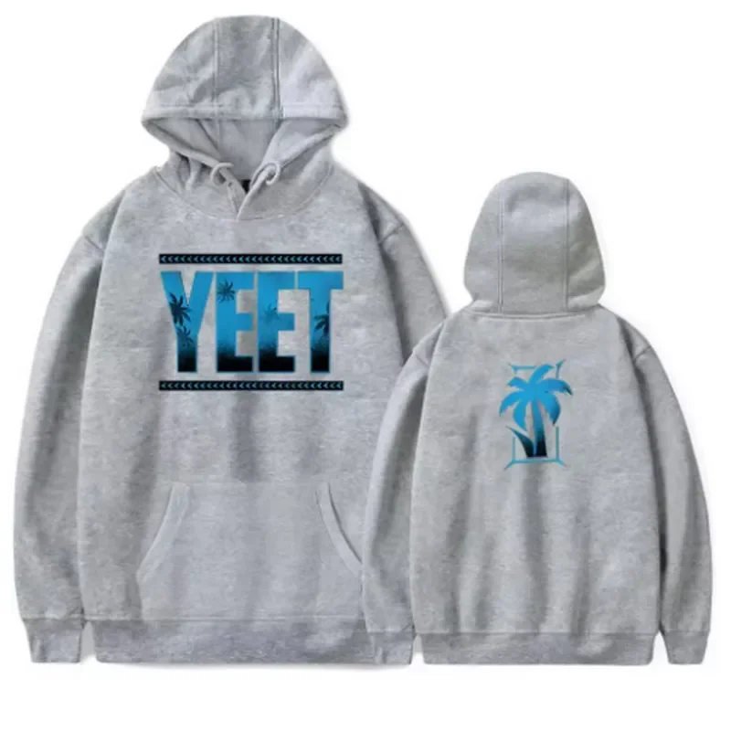 2025 Goth Jey Uso Yeet هوديي الرجال/النساء بلوزات عادية كم طويل ربيع الخريف موضة ميرش الملابس