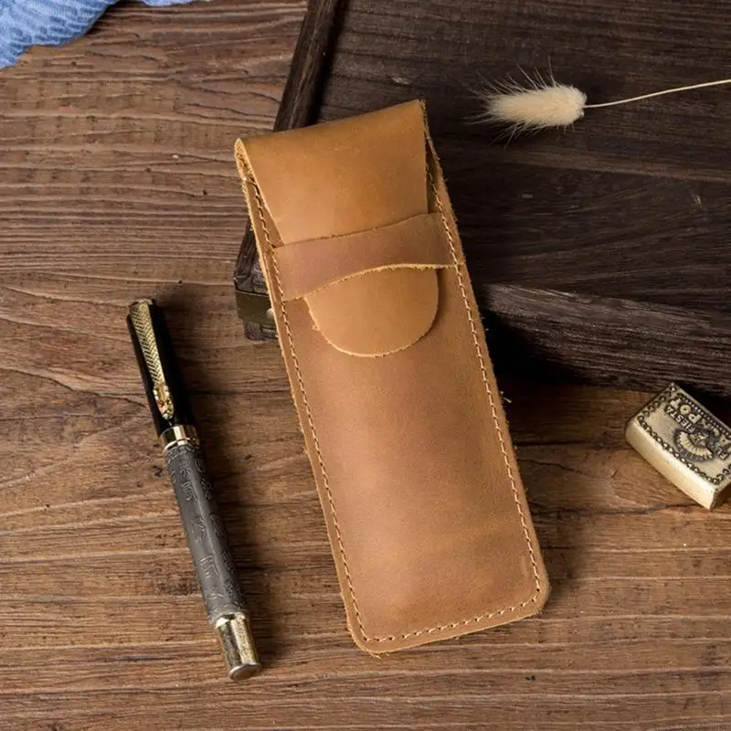 203B Mini Pu Leather PEN PENT PENE SLEEVE مع هدية حقيبة القلم للبالغين المراهقين