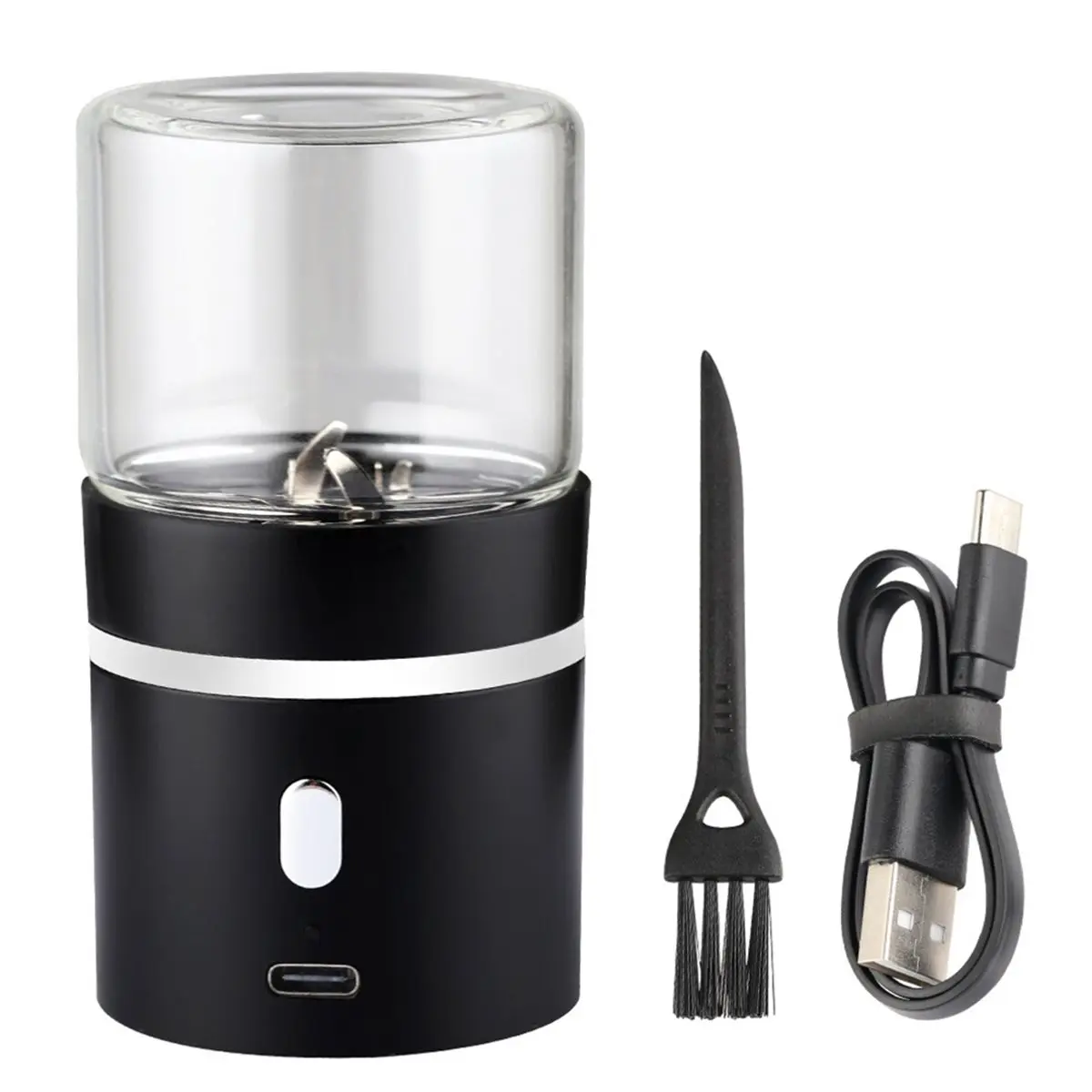 [Vend for]Electric Pill Crusher Fine Powder Electric Grinder Portable Cordless Pill Crusher for Travel, Easily Crush Pills