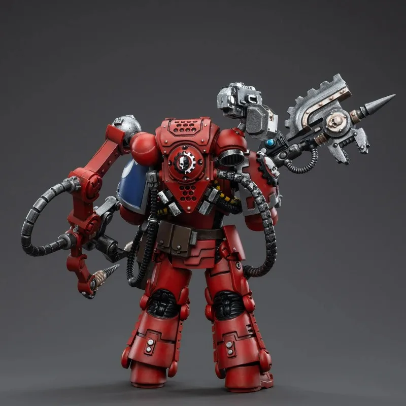 JOYTOY Warhammer 40K 1/18 Action Figure Ultramarines Primaris Techmarine Anime Militair Model Decor Collectible Desktop Ornament