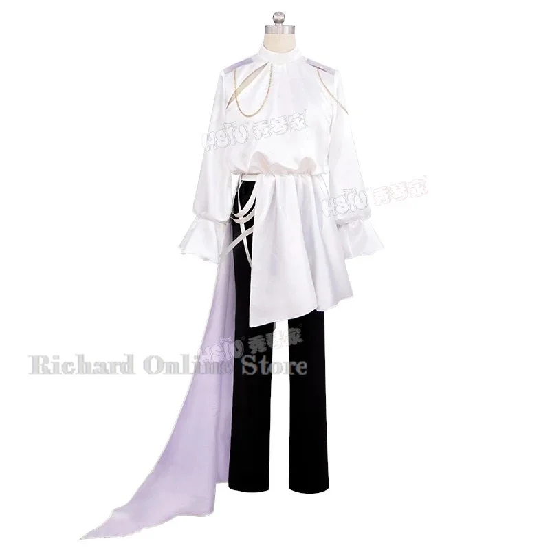 2025 yiyiAlien Stage Lukaa Costume Wig Top Pants Anime Idol Cosplay Role Playing Party Suit Mens Fancy Halloween Carniva