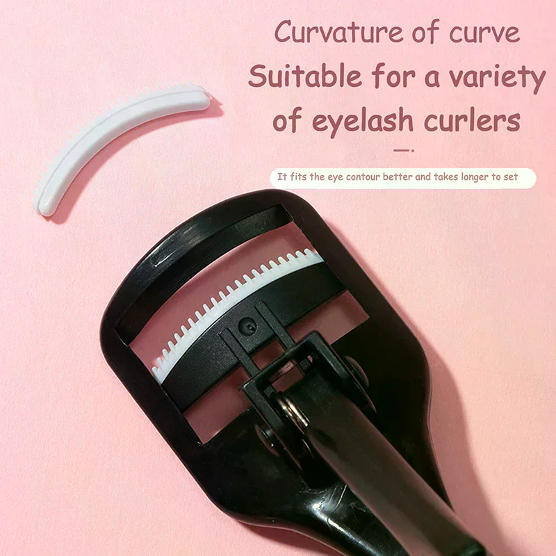 4Pcs Women's Fashion Refill Eyelash Curler Rubber Elastic Replacement Pad Gel Clip Pads Eye Makeup Tools