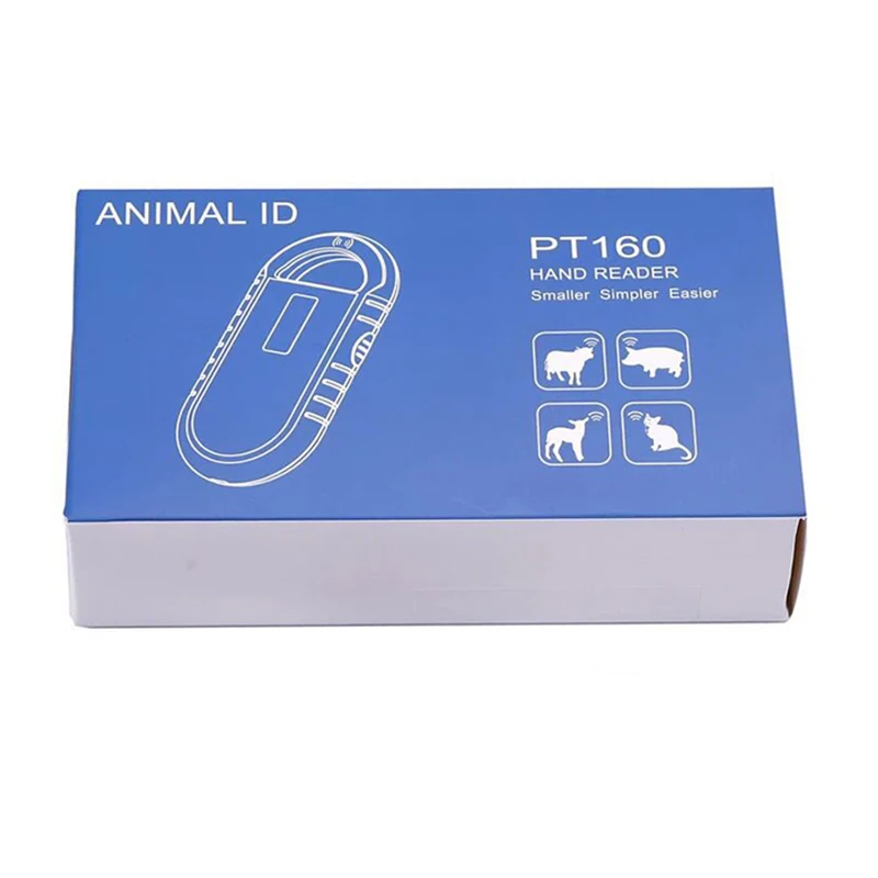 Portable RFID 11784/5 FDX-B & ID64 Animal Tag Microchip Reader Pet Dog Cat Fish ID Chip Scanner 134.2khz For Glass Tag Ear Tag