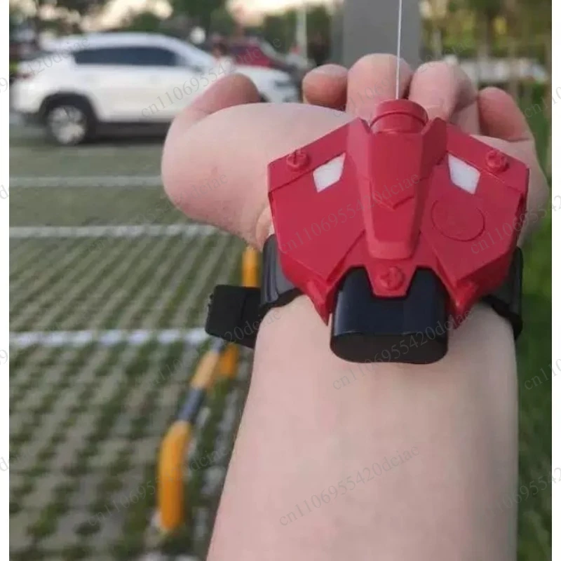 black-technology-wrist-rope-back-to-school-season-children's-electric-spider-man-spider-silk-launcher-spinning-silk