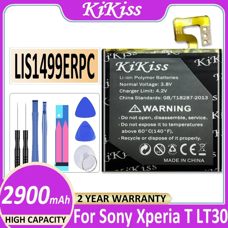 

Mobile Phone Battery For Sony Xperia T TL LT30 LT30i LT30P LT30H LT30a High Performance 2900mAh Premium Replacement LIS1499ERPC