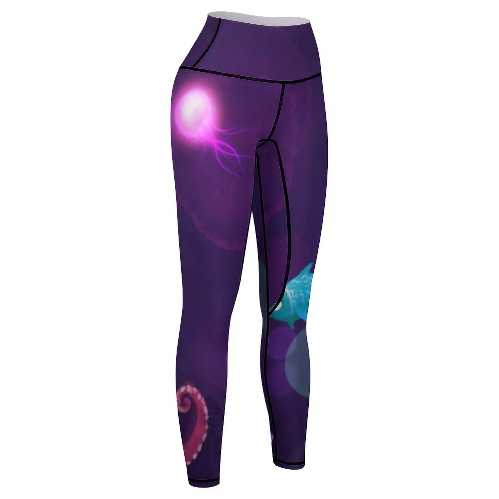 Under the sea Leggings gym pants legging pants raises butt gym top Sportswear woman gym Womens Leggings