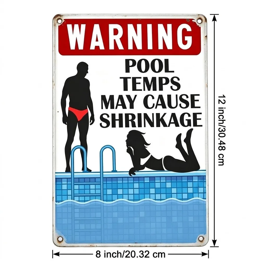 Residential Outdoor Sign with Humorous Undertone Built for Compatibility with Existing Fence Posts Wall Mounts or Stands
