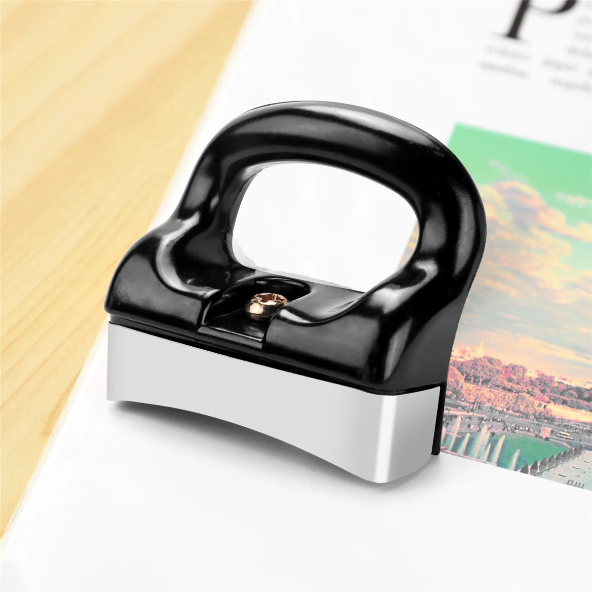 ホームブラックシルバーベークライトハンドル、フライパン鍋、調理器具