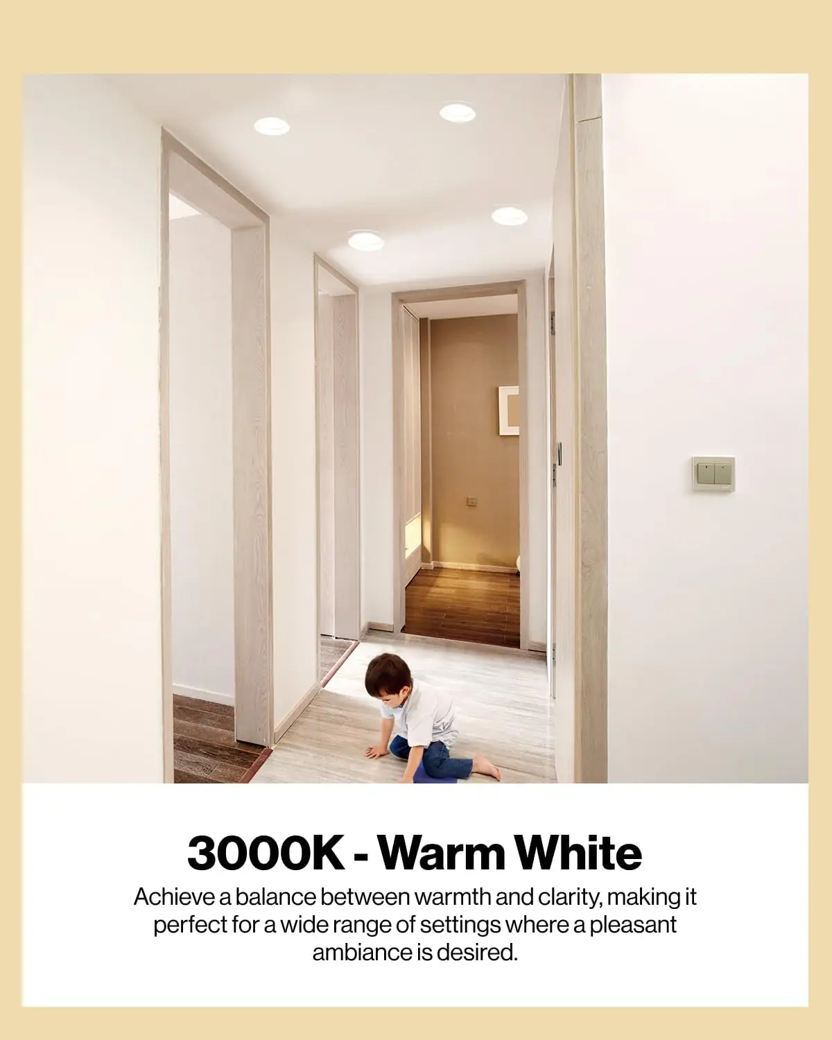 Светодиодные лампочки BR30, 60 шт., встраиваемые, для внутреннего освещения, 850 люмен, 11 Вт (эквивалент 65 Вт), теплый белый 3000 К, энергоэффективный Li