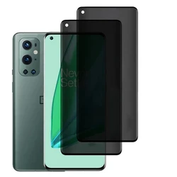 2PCS Tempered Glass For Oneplus 11 9 10T Pro 8 7 Anti Spy Privacy Protective Film Screen Protector For Ace 9R 8T Nord 2 N10 CE