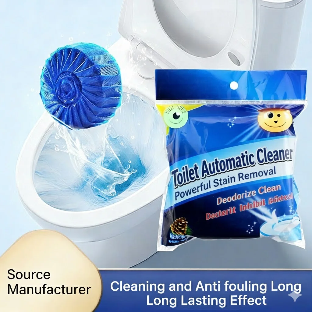 10pcs Large Capacity Bathroom Cleaning Toilet Cleaner Toilet Cleaning Deodorizing And Descaling Toilet Cleaning Block