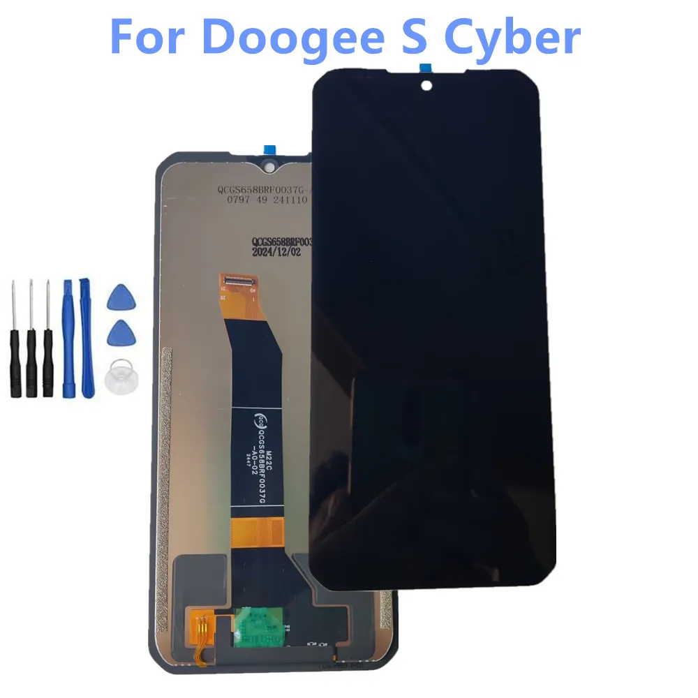 New Original For Doogee S Cyber Scyber Cell Phone LCD Display Assembly Digitizer Touch Panel Glass Repair Parts Replacement