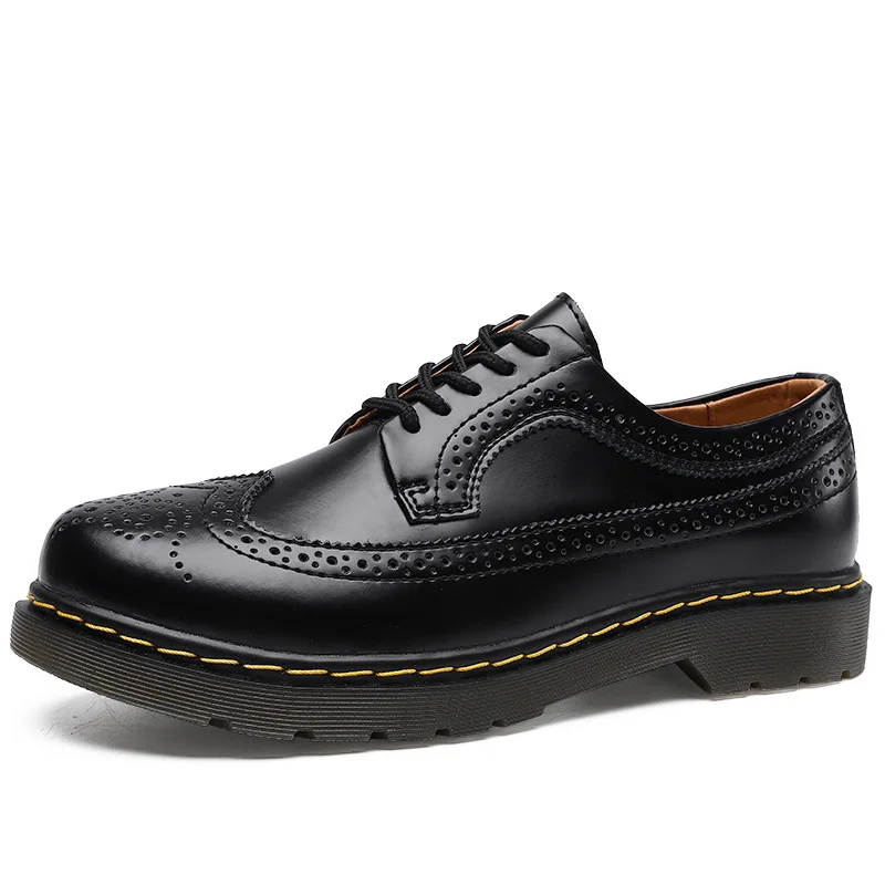 

Genuine Leather Men Martin Shoes 2024 Luxury Brand Big Size Women Designer Shoes Casual Shoes Lace Up High Quality Formal Shoes