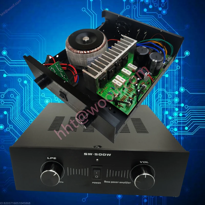 

SW1.0 канальный усилитель сабвуфера, усилитель чистых басов, плата домашнего сабвуфера, мощный домашний кинотеатр