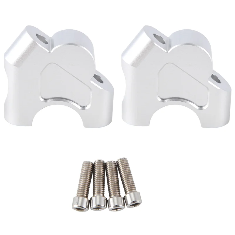 

AM-Motorcycle Handlebar Riser For Honda NX400 NX 400 NX500 NX 500 Accessories Handle Bar Lift Mount Silver