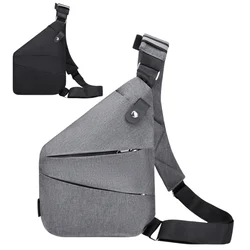 Bolsa deportiva para correr multifunción, paquete de pecho impermeable, Wander Plus, bolsa de viaje antirrobo, bolsa delgada para exteriores para hombres y mujeres