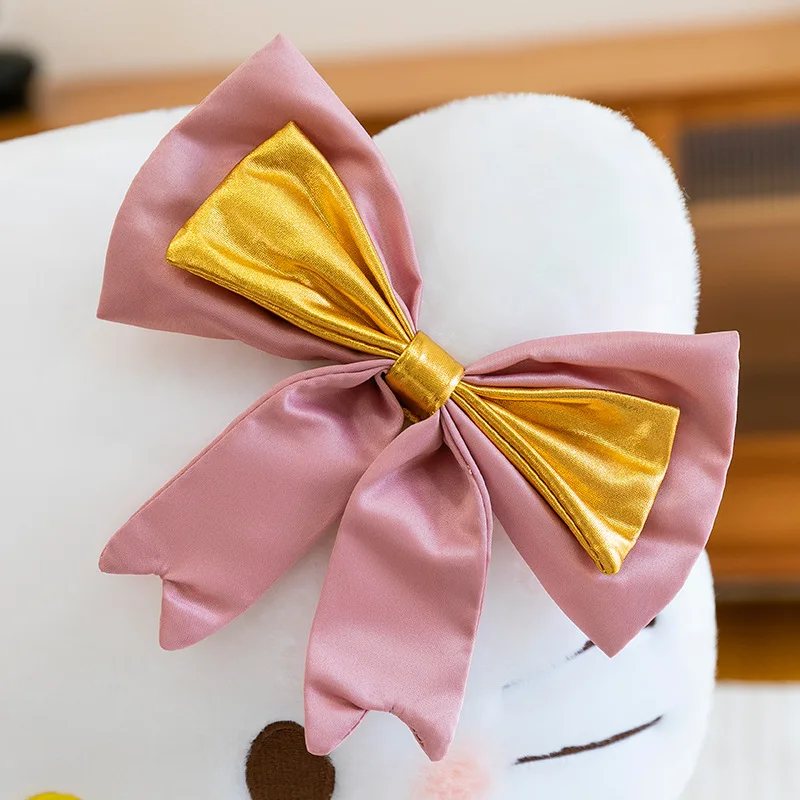 Sanrio Kawaii Hello Kitty Plüschtier, süße Stoffpuppe, Kindergeburtstagsgeschenk, Schlafzimmerdekoration, Wohnheim, schlafender Kumpel, Geschenk für Freunde