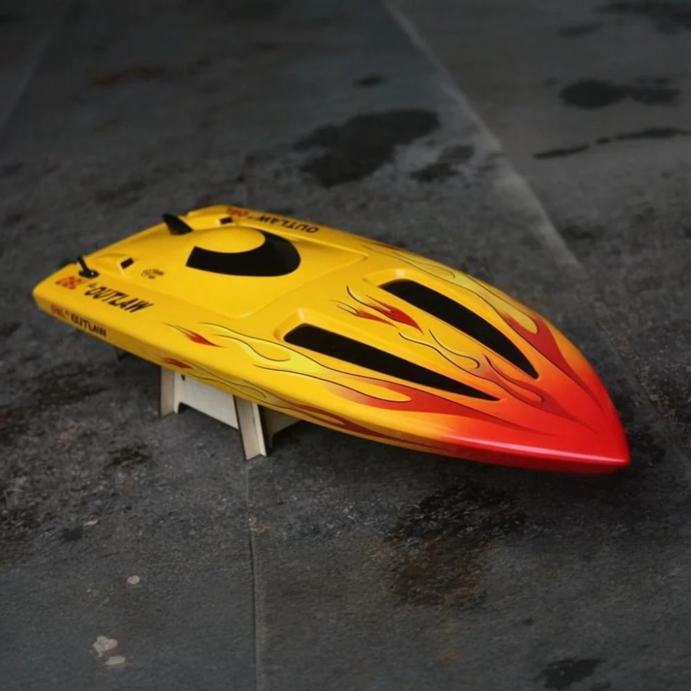 2.4G Brushless ไฟฟ้า RC Speedboat 74 ซม.RTR การแข่งขัน O เรือไฟเบอร์กลาสคิงส์ตันอะพอนฮัลล์ Cooling System ความเร็วสูง RC เรือรุ่น