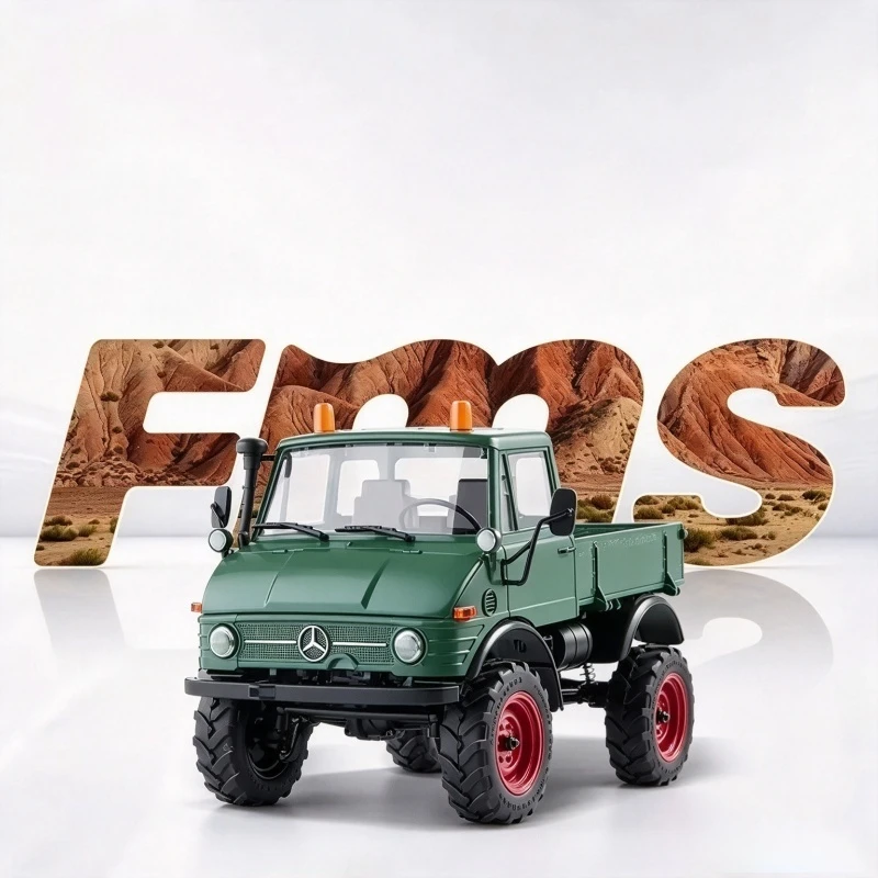 FMS Unimog RC Climbing Car FCX Series 1 /24 Scale Four Wheel Drive Off Road Remote Control Electric Simulation Model