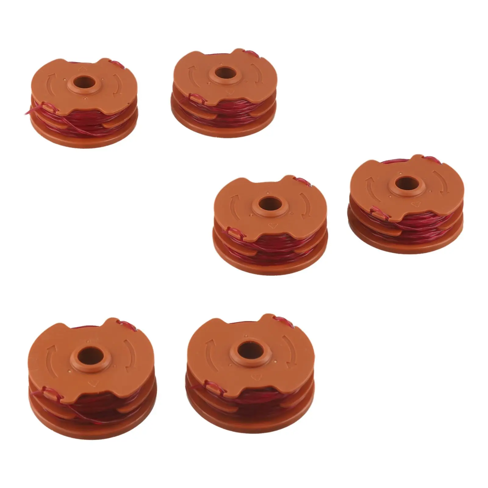 

6pcs 6× High Quality 100% Brand New Line Spools Spool Spools &Trimmer Line Spools Replacement WG106 WG108 WG113