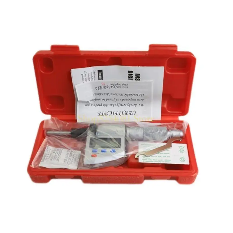

AXYC Digital Micrometer 0.001 mm 0-25mm Electronic Outside Micrometer ThicknessGauge