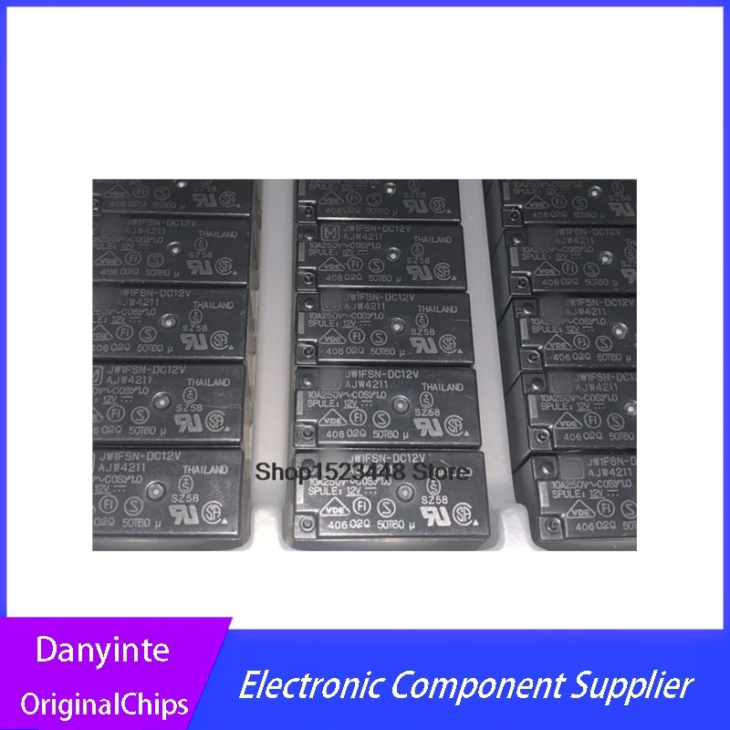 5Pcs/lot  New import original  JW1FSN-DC12V JW1FSN-DC48V AJW4211  JW1FSN DC12V  relay  12v 10A 250V  pin5