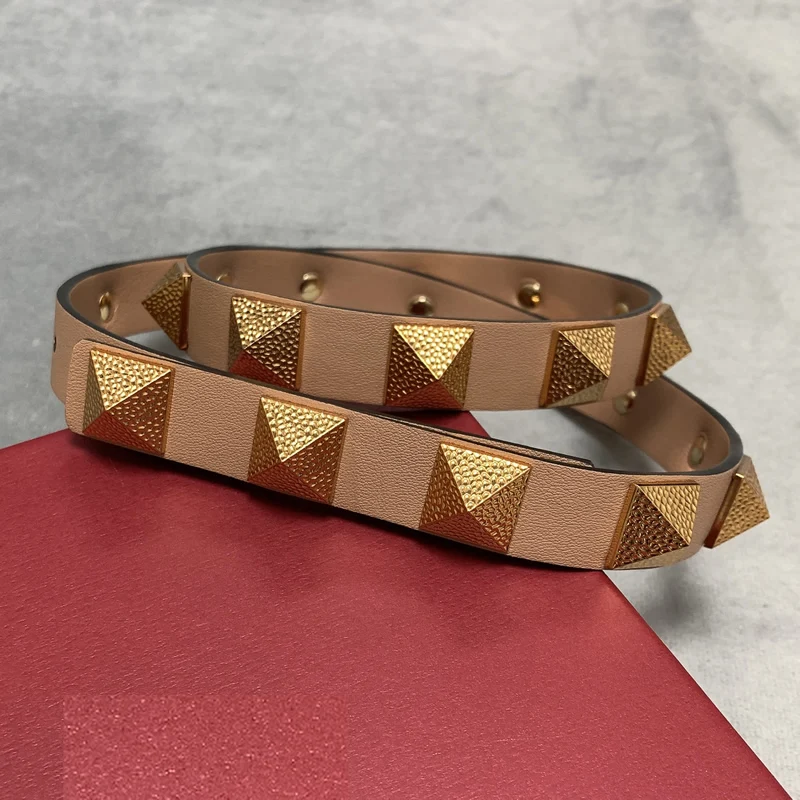 Mode Riem 2.0 Koeienhuid Double Layer Hardware Riem Vrouwen Taille Collectie Rok Riem Toren Decoratieve Riem