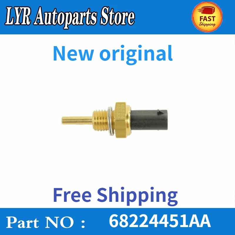 Original high quality  Engine Coolant Fluid Temperature Sensor For jeep Grand Cherokee Wrangler 68224451AA Car Accessories