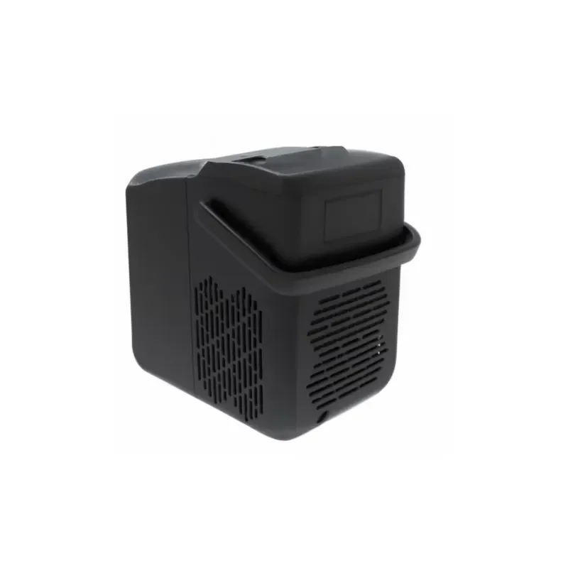 for Black Portable Ice Maker with Handle Self Cleaning Ice Maker with Basket 8 Cubes in 5 Minutes Perfect for Home Kitchen