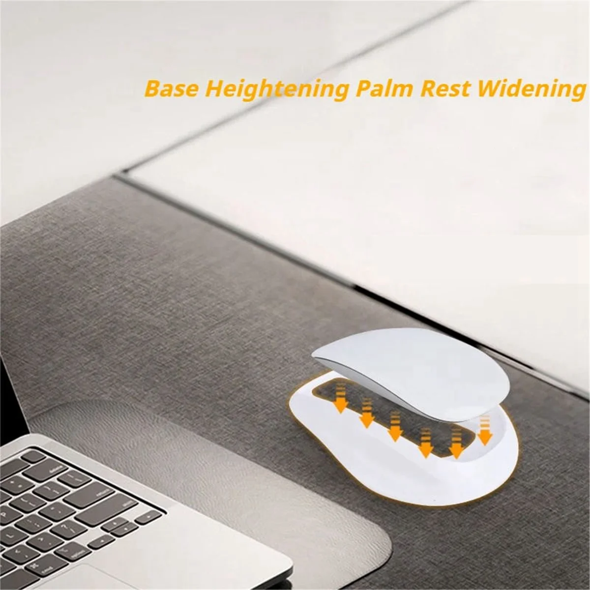 GOB-oFor Apple Magic Mouse 2/3 تصميم مريح يزيد من الراحة والتحكم في راحة اليد المرتفعة لزيادة الارتفاع