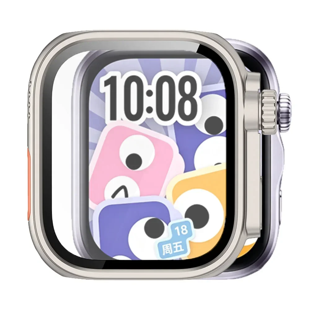 PC Case+ Glass for Huawei Watch Fit 5 Pro 4 Pro Change To Ultra Anti-fall Protect Sleeve for Huawei Fit 3/4/5 Upgrade To Ultra
