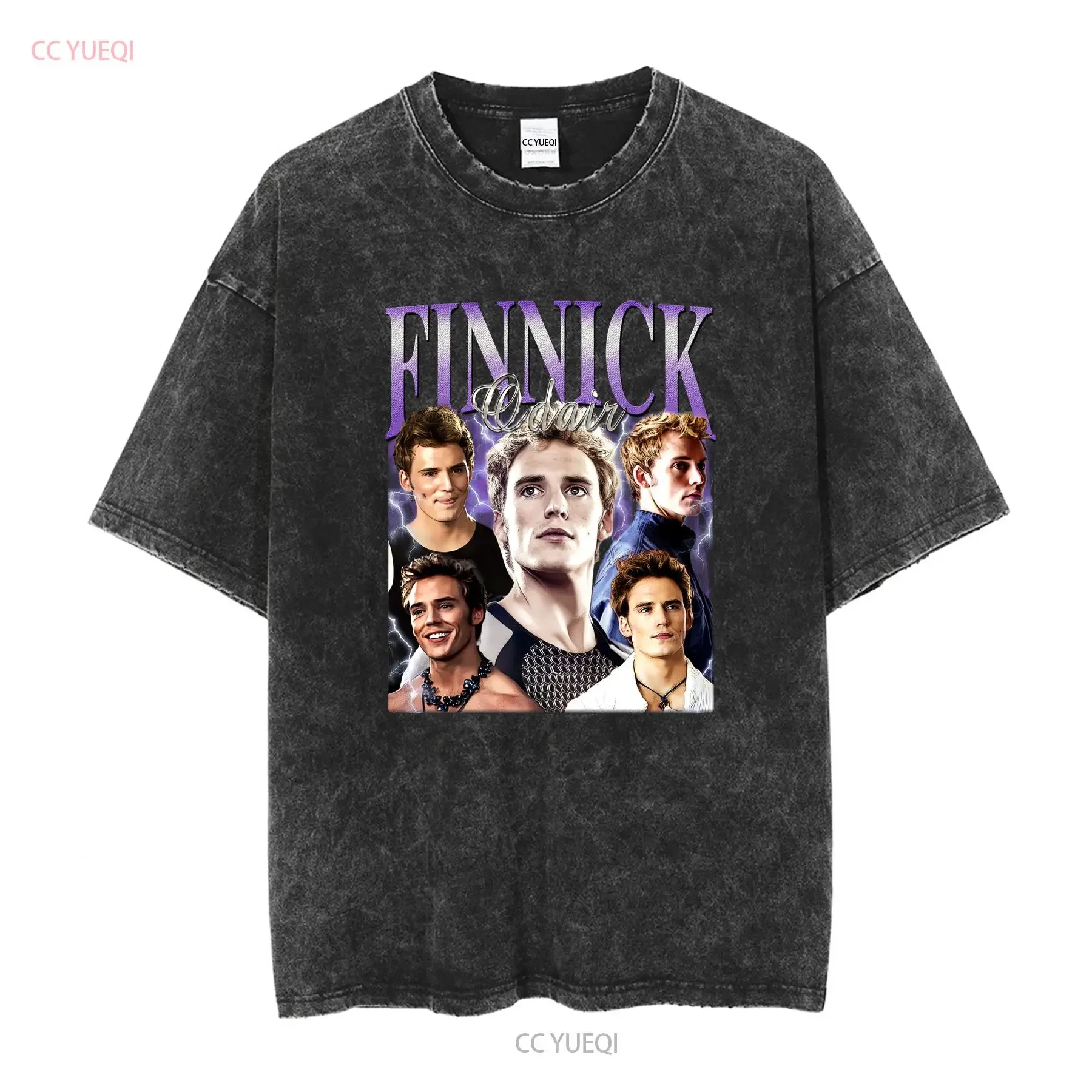 Limited Finnick Odair Vintage T Shirt Actor Homage tee 90s retro design graphic Ideal for Him and Her vintage Washed Stretched