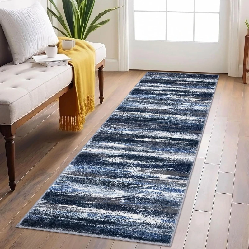 Karpet VIKAMA Motif Garis Abst - Printed Rug Abstract ulasan dan harga