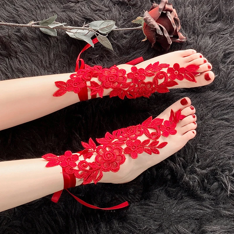 

Fashion Romantic Lace Hollowed-out Socks For Girl Flower Thin Unique Nylon Korean Style Calf Socks Fishnet Socks Female Hosiery