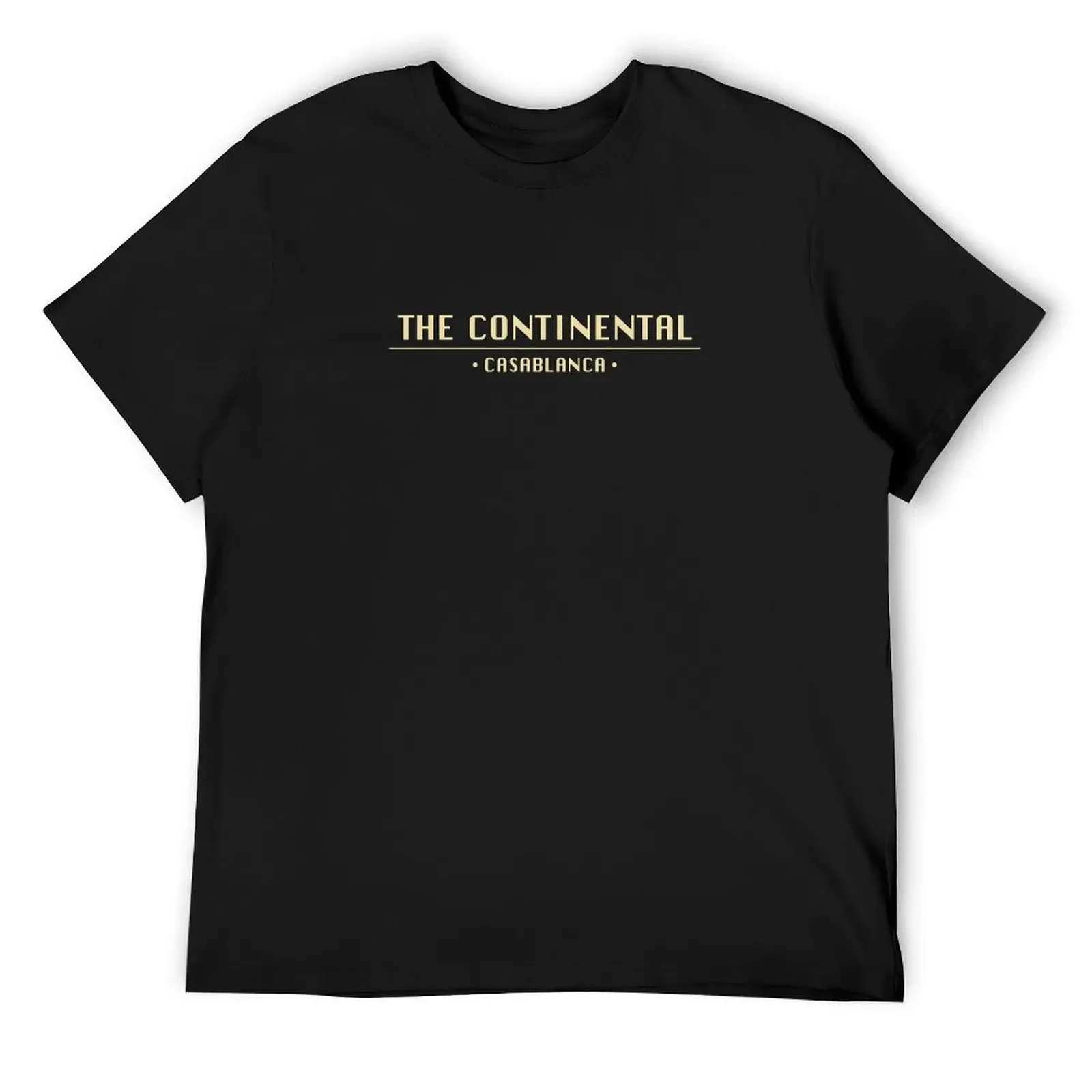 The Continental T-Shirt summer clothes sublime man t shirt kawaii clothes T-shirt men