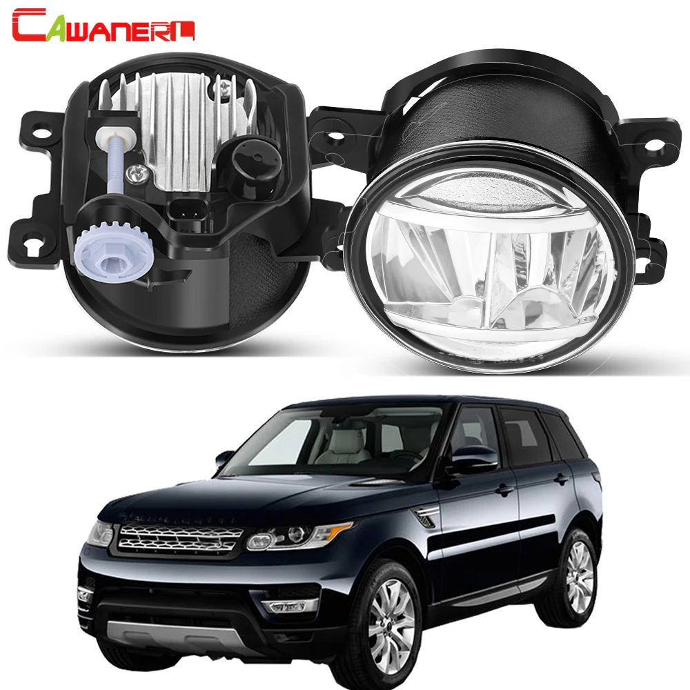 2 X 30W Upgrade Fog Light Assembly 4000LM Car LED Fog Driving Lamp For Land Rover Range Rover Sport LS 2010 2011 2012 2013