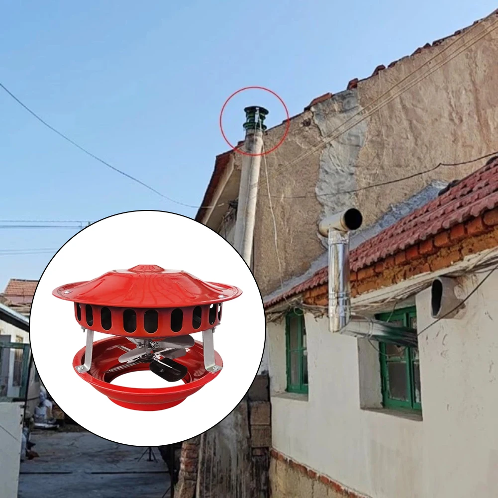 

Дымовый вентилятор 100 Вт для дымоудаления дымохода, вытяжной вентилятор для каминной печи 12–21 см, тихая работа для плиты, духовки, котла